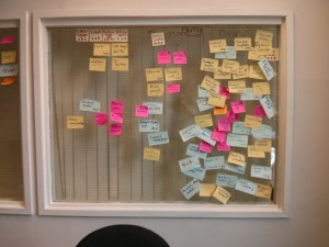 our post it note window